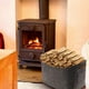 thumbnail image 2 of Cesta de leña para chimenea (53x30x39) en fieltro Bolsa de fieltro plegable para leña Cesta de leña para guardar leña Chimenea, provisiones, periódicos, compras de juguetes, 2 of 5