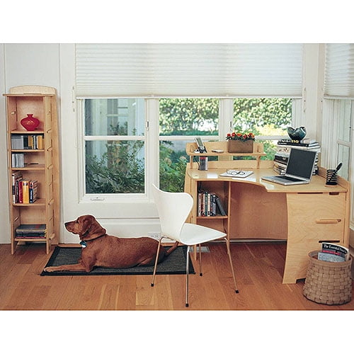 No Tools Assembly Bookcase, Wheat