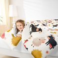 thumbnail image 5 of Homewish Funny Farm Cow Bedding Comforter Set for Kids, Kawaii Rustic Sheep Twin Comforter Sets, Cartoon Lodge Cabin Reversible Bedding Set, Super Cozy Room Decor, 2-Piece, 5 of 9