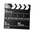 thumbnail image 3 of Clapboard Clapper Board Scene Slate Clap Mini Clapperboard Madera para publicidad Fondo Corte Escena de acción Estudio chino negro CUTICAT Tablilla de directores de cine, 3 of 8