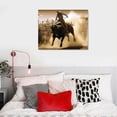 thumbnail image 4 of Nawypu Bull Riding Bull Rider Art Poster，Western Art, Bull Riding Art, Rodeo Art Posters Wall Art Paintings Canvas Wall Decor Home Decor Living Room Decor Aesthetic, 4 of 4