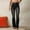 Black, variant on Tittly Jeans for Women Comfy Pants Women Women's Trendy Stretchy Flare Jeans Mid Denim Pants Sweatpants Women Lounge Pants Women Black L