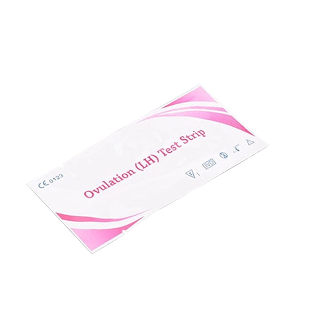 Qarigey Tiras de prueba de ovulación Mujeres Predictor Papel de prueba Primera respuesta Precisa 50pcs Salud 50 pcs