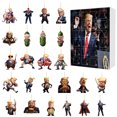 thumbnail image 1 of Calendario Cuenta Atrás Navidad Adviento Adorno Trump, 1 of 9