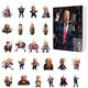 thumbnail image 1 of Calendario Adviento Navidad Cuenta Regresiva 24 Días 2024 Adornos Trump Decoraciones para Árboles Colgantes Regalo Partidarios Donald, 1 of 9