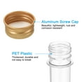 thumbnail image 3 of Unique Bargains 45ml Plastic Test Tubes with Screw Caps, 6Pcs 141x25mm Tubes for Party Decoration Lab Use, Gold Tone, 3 of 7