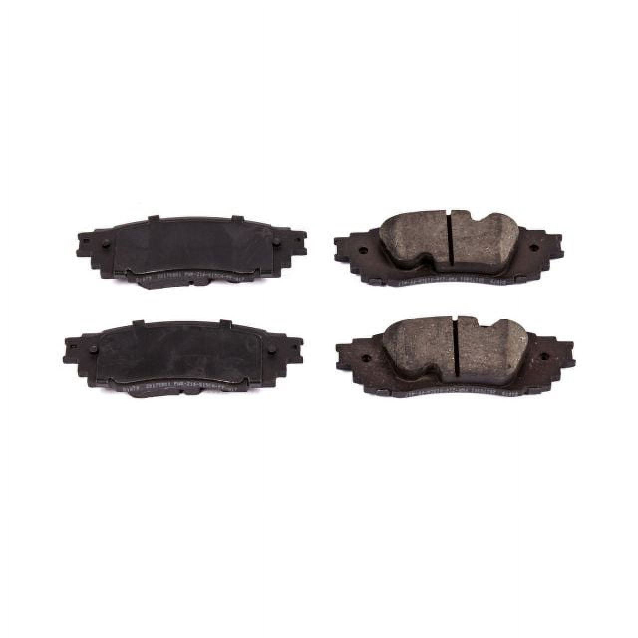 Power Stop 16-1879 Clean Ride Ceramic Brake Pads - Rear