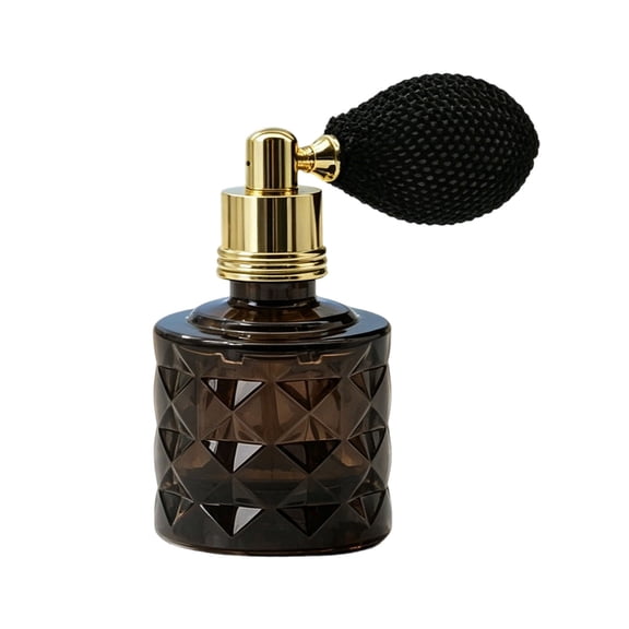 OIUR 10ML Vintage Air Bag Perfume Bottle, Portable Refillable Fragrance Glass Bottle, Empty Atomizer Spray Bottle for Travel
