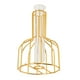 thumbnail image 3 of Florero De Metal, Jarrón De Tubo De Ensayo Práctico Decorativo De Vidrio De Hierro, Diseño Separado, Estilo Hueco, Moderno Y Elegante Para Dormitorio, 3 of 7