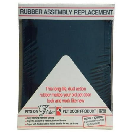 Pride Pet Doors Md 400a Rubber Assembly Replacement Pet Door Flap Medium