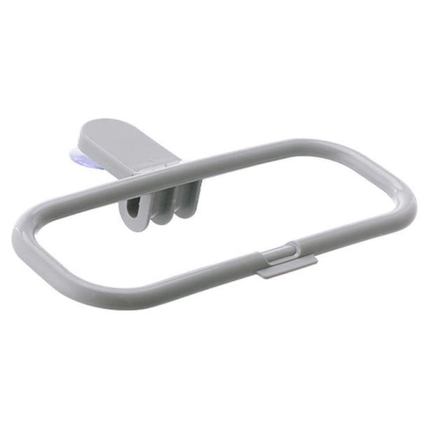 Wosthever Soporte para bolsa de basura, perforador colgante, gran apertura, paquete de basura de plástico, estante para fregadero, armario, Organizadores de utensilios de cocina