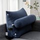 thumbnail image 1 of Cojín de sofá Almohada triangular simple Almohada extraíble y lavable Respaldo de sala de estar, 1 of 6