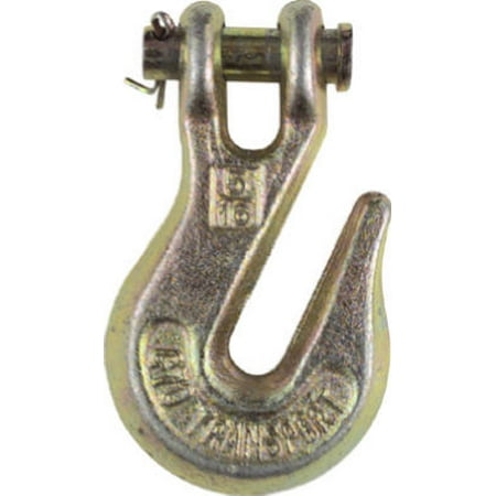 

National 2PK 3/8 Yellow Chromate Finish Clevis Grab Hook