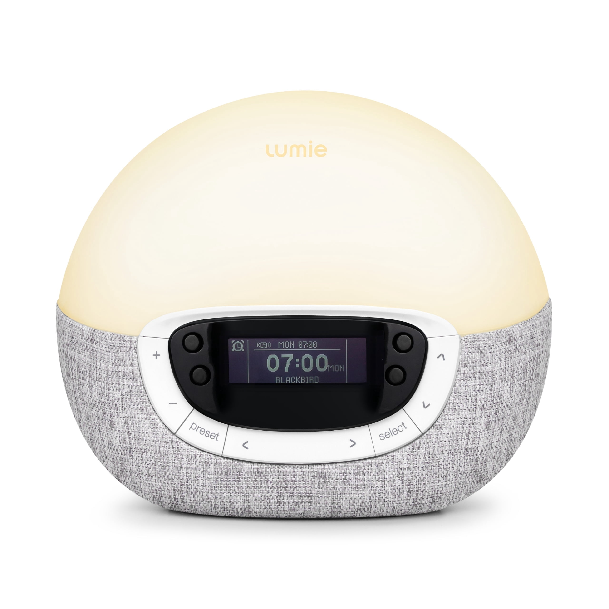 Lumie Bodyclock Rise 100 LED Wake-up Light Sunrise Alarm Clock