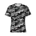 thumbnail image 3 of Naloa Horse Silhouette Men's T-Shirt Sport T-shirt Men's Basic Tee Casual Men's Shirt, Round Neck, Short Sleeves - X-Large, 3 of 5