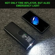 UABRLA Portable Air Compressor Tire Inflator,Tire Pump Car Tire Inflator with Digital Pressure Gauge, Fast Inflation, Auto Tire Pump for Car Tires, Motorcycles, Bikes or Balls