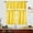 Yellow, variant on Turquoise 3-Piece Kitchen Curtain, Wave Line Pattern Window Treatment Tiers Kitchen Curtains 36 Inch Length Farmhouse(52X18 26X36 Inch, Turquoise,3 Piece)