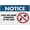 Warning Sign 1, variant on Multi Hazard Site Safety Notice 8 Points 2 Column 8"x12", Aluminum Tin Warning Signs for Home Outdoor Garden, High-Visibility Safety Sign for Construction