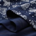 thumbnail image 7 of Piuwrlz Girls Summer Plain Dresses Girl Play Casual Dresses New Cotton Princess Skirts Navy Size 9-10Years, 7 of 7