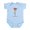 Sky Blue, variant on CafePress - The Zipper Club Body Suit - Baby Light Bodysuit, Size Newborn - 24 Months