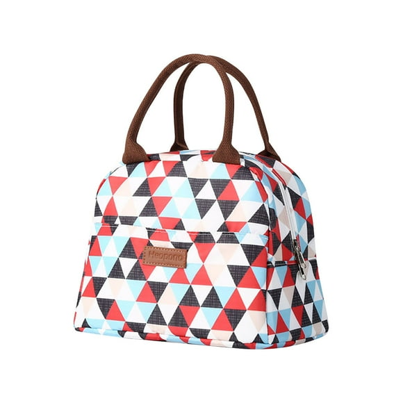 Dvkptbk Lunch Bag New Printed Lunch Insulation and Preservation Portable Lunch Storage Cloth Camping Essentials