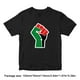 thumbnail image 3 of Camiseta Puño Palestino Camiseta del puño palestino Novedad Gaza Freedom End Camisa básica elegante (Negro L), 3 of 7