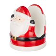 thumbnail image 2 of Servilletero Holiday Time de Cerámica de Santa Claus, 2 of 4