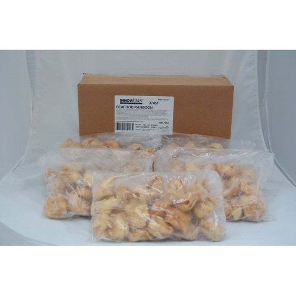 Innovasian Cuisine Seafood Rangoon Appetizer, 25 count -- 5 per case