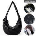 thumbnail image 4 of Bolso Bandolera Crescent para Mujer Informal Piel Sintética Moderno Uso Diario, 4 of 9