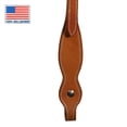 thumbnail image 2 of Tahoe Tack USA Leather Country Double Layer Western Browband Headstall - London Tan, 2 of 4
