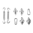 thumbnail image 3 of Accesorios De Fijación De Toldo De Vela Solar De Acero Inoxidable, Kit De Accesorios De Seguridad 8 Uds. sonducket HA023150-00, 3 of 6