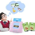 thumbnail image 2 of 224 Pcs Cartes Flash Machine Éducative Mots Interactifs Jouets Parlants pour 2-6 Ans Version Anglaise Rose, 2 of 9