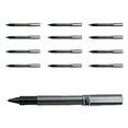 thumbnail image 4 of Uniball - Deluxe Rollerball Pen, Waterproof/Pigmented, 0.5 mm, Black, (1-Pack of 12), 4 of 4