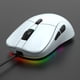 thumbnail image 2 of Monstrate Ratón para juegos por cable AJ129, ratón para Gamer, ergonómico, para viaje, 500Hz, ligero, accesorio de clic para el hogar y la Oficina Juegos de teclado y mouse para computadora Blanco, 2 of 6