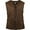 Brown, variant on Gothic Vest Men With Lace Up Vintage Casual Gothic Punk Fashion Clothes