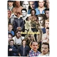 thumbnail image 3 of Sam Heughan Blanket Soft and Warm Lightweight Fluffy Throws Blankets Rug Carpet Gift for Beach Yoga Bedroom Living Room Decoration Sofa Camping Trip Dorm Decor All Season, 3 of 6