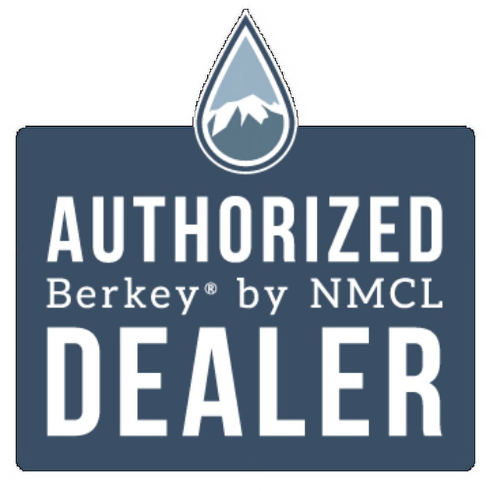 Travel Berkey (BT2X2-BB) Water Purifier with 2 Black Filters and Sight Glass Spigot