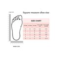 thumbnail image 4 of BLISSFUL STEP Women's Shoes Lace Platform Wedge Slingback Open Toe Buckle Sandals  Black 7, 4 of 6
