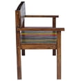 thumbnail image 3 of vidaXL Dining Chairs 4 pcs Solid Reclaimed Wood, 3 of 5