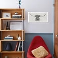 thumbnail image 4 of Longhorn Bull, Animals Framed Art Print Wall Art Sold by Art.Com, 4 of 5
