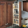 thumbnail image 3 of Rev-A-Shelf Pullout Wall Filler w/ Soft-Close, 33" Height, 432-WFBBSC33-6C, 3 of 13