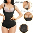 thumbnail image 3 of FITVALEN Women Tummy Control Bodysuit Fajas Colombianas Open Bust Shapewear Slimmer Body Shaper, 3 of 7