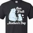 thumbnail image 4 of Inktastic Our First Mothers Day with Polar Bears T-Shirt, 4 of 5
