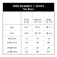 thumbnail image 4 of CafePress - Nerf Game On Sports Baseball Jersey - Kids Cotton Baseball Jersey, 3/4 Sleeve Shirt, 4 of 4