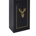 thumbnail image 7 of American Furniture Classics 5 Rifle Metal Home Gun Safe Storage Cabinet, Black, 7 of 7