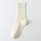 thumbnail image 1 of Xiao Hua pares de calcetines de algodón para mujer, finos, suaves, cómodos, transpirables, de vestir, por encima del tobillo, para negocios y uso informal (beige)., 1 of 2
