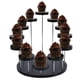 thumbnail image 5 of Bewildely Soporte de acrílico para joyería Soporte de exhibición de base redonda de 12 soportes de exhibición de anillo de joyería Cocina y Comedor Transparente Bewildely HA024658-02, 5 of 5