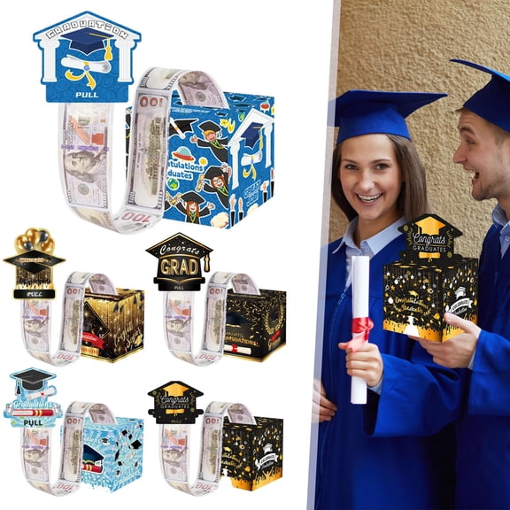 Cosmug Cash Box Money Gift Box Under $10 for Graduation Party, Gift Giving, Cash Gift, Graduation Gift