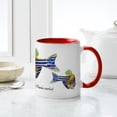 thumbnail image 6 of CafePress - Zebrafish Art Mug - 11 oz Ceramic Mug - Novelty Coffee Tea Cup, 6 of 6