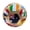 Gold 180, variant on World Cup Ball Country Flags World Club National Teams Flag Soccer Ball Size 5 - A Grade Red